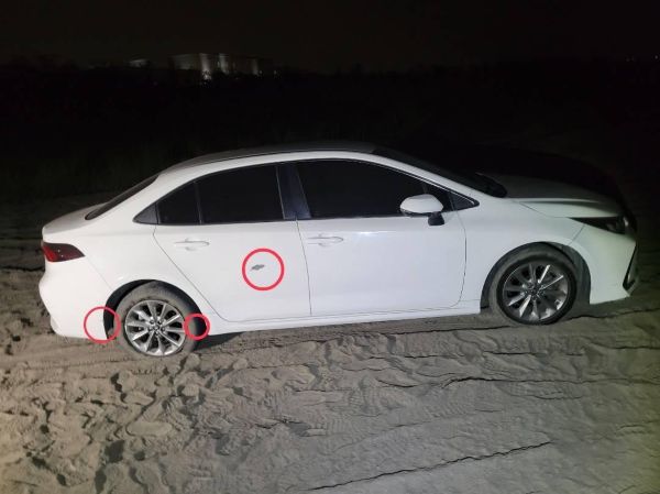 駕駛拒檢衝撞員警　鳳警依法開槍制止 陳男經唾液快篩 呈現甲基安非他命陽性反應1